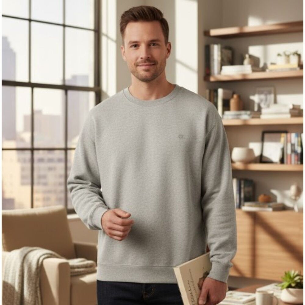 Champion Sweatshirt Eco Ash Gray Crew Neck Pullover NWOT Mens Size 3XL